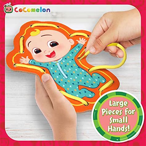 Cocomelon My First Lace Art Wooden Cocomelon Tracing Activity 6