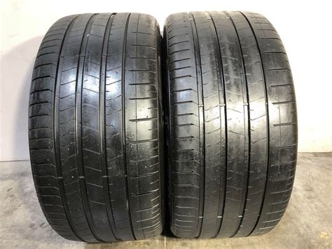 Matching Pair Of 2 High Tread Tires 32535r22 Pirelli Pzero Ebay