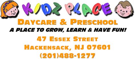 Kidz Place Day Care Hackensack Nj Child Care Center