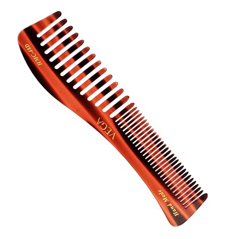 Buy Vega Tortoise Shell Pattern Wide And Coarse Tooth Shampoo Hair Comb