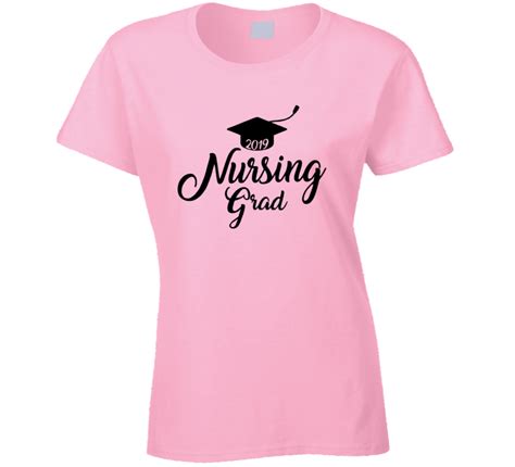 Nursing Grad Customizable Year Ladies T Shirt