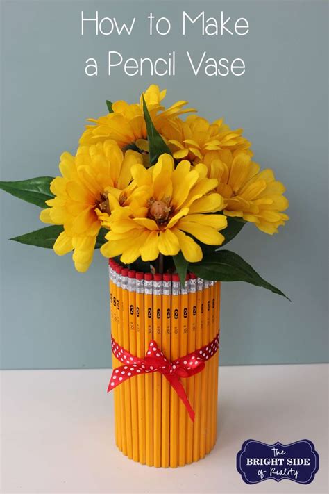 We hope that now you have a better idea about when to give teachers gifts. How To Make a Pencil Vase Tutorial ...