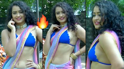 Actress Apsara Rani Latest Saree Photoshoot Apsararani