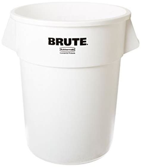 Materials Management Utility Containers Brute Round Bases Fg265500wht
