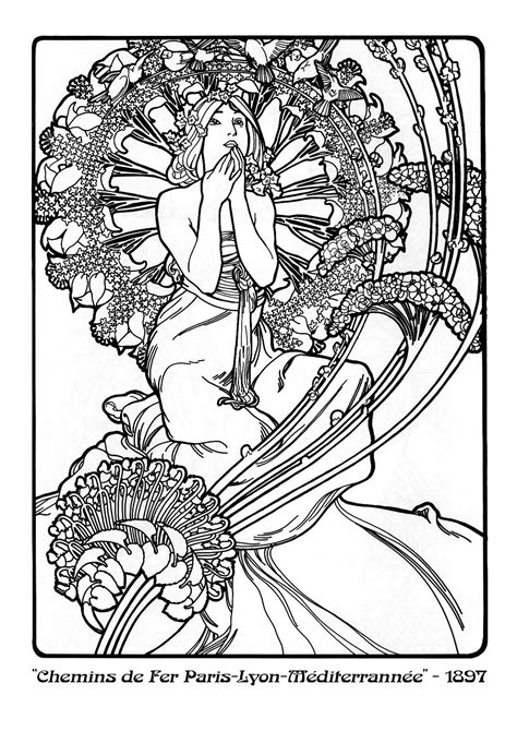 78 monte with rare 4speed v8 on ebay : Fav Artist | Art nouveau illustration, Mucha art, Art deco ...