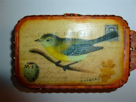 1altered Altoid Tinbird Theme Altered Tins Tin Art