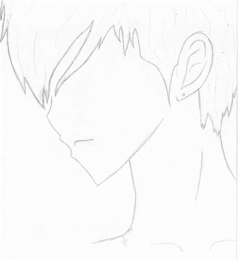 Anime Male Hairstyles Side View