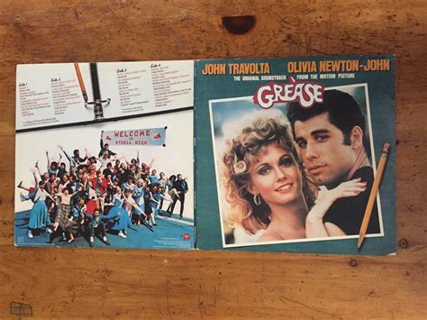 Original Soundtrack Olivia Newton John Grease 1978 Vinyl