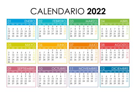 Descargar Plantilla Calendario 2022 Calendario Gratis Riset