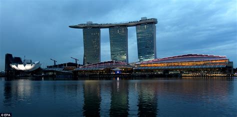 Marina Bay Sands Resort Opens In Singapore Daily Mail Online