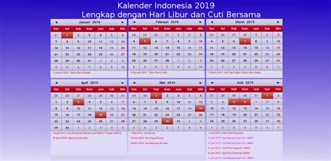 Kalender Indonesia Lengkap Dengan Hari Libur Nasional Janel Star Hot