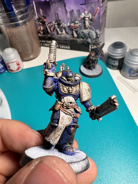First Time Painting How Did I Do Rwarhammer40k