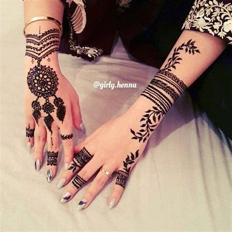 Simple Black Henna Tat Mehandi Henna Henna Art Mehendi Henna Hand
