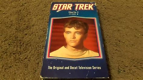 The iconic series star trek follows the crew of the starship uss enterprise as it completes its missions in space in the 23rd century. Star Trek The Original Series Charlie X VHS Review - YouTube