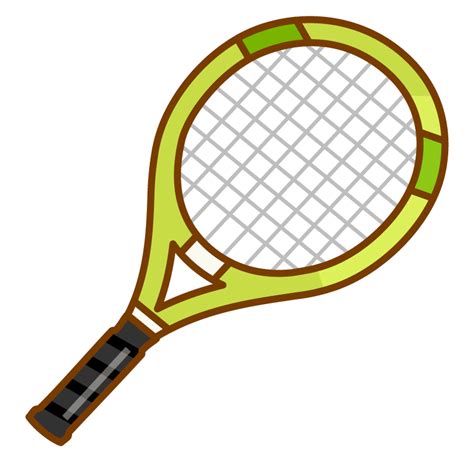 テニスラケットのイラスト02 無料のフリー素材 イラストエイト