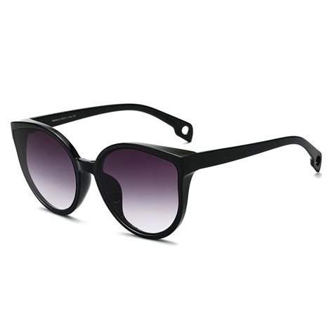 Longkeeper Sunglasses Cat Eye Women Men Sun Glasses Eyewear Eyeglasses Plastic Frame Clear Lens
