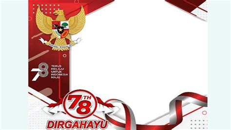 17 Twibbon Hut Ri 17 Agustus Desain Merah Putih Pasang Foto