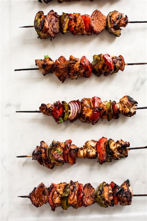 Grilling this type of chicken doesn't get much easier either. Easy Grilled Chicken Kabobs • Salt & Lavender