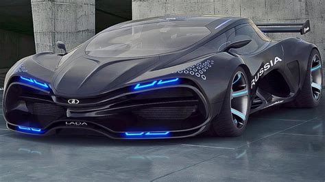 Vector Raven Russian Awesome Supercar Lada Raven I Like It