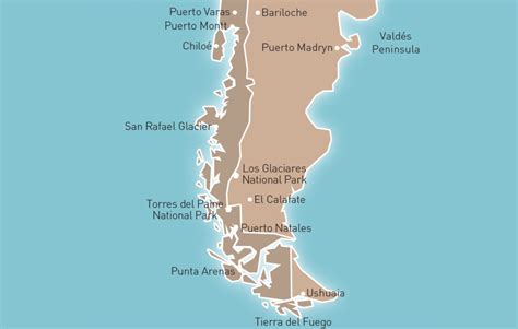 Konverze Hladověl Podporovat Patagonia South America Map Továrna O