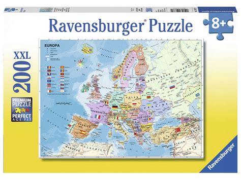 Ravensburger Puzzle Mapa Polityczna Europy El My XXX Hot Girl