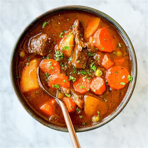 Best Slow Cooker Beef Stew Recipe Ever Fed And Fit