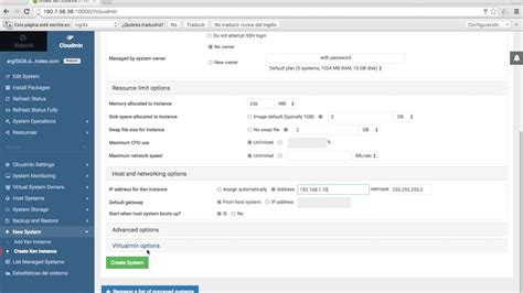 Crear Vps En Xen Con Cloudmin Youtube