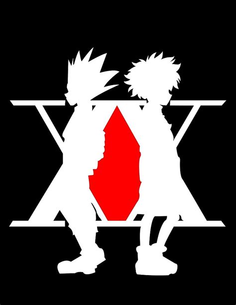 Hunter × hunter (ハンター×ハンター, hantā hantā), pronounced hunter hunter, is a japanese manga series written and illustrated by yoshihiro togashi. Hunter x Hunter Logo with Killua and Gon | Hunter x hunter ...