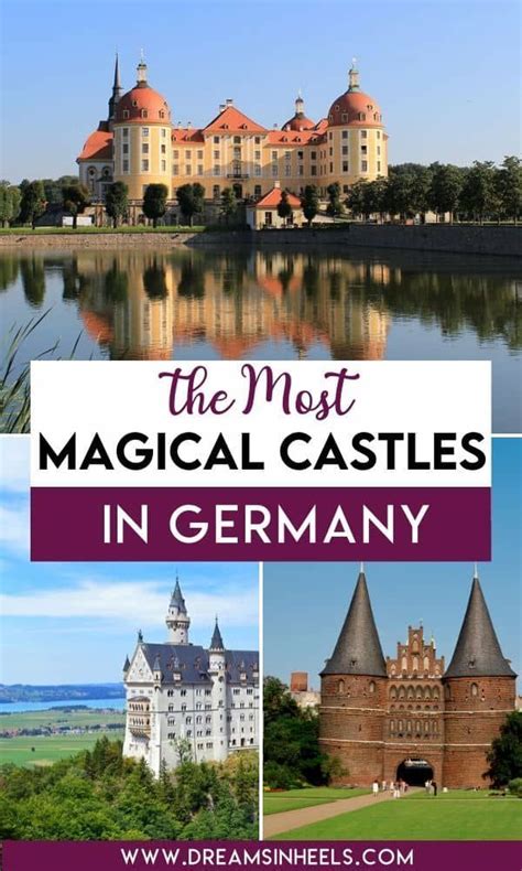 The Most Medieval Castles In Germany With Text Overlay That Reads The