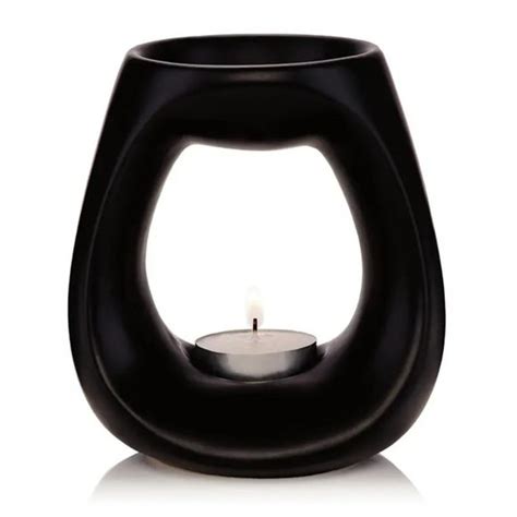 The Body Shop Other The Body Shop Oil Burner Wax Melt Warmer Black Square With Strawberry