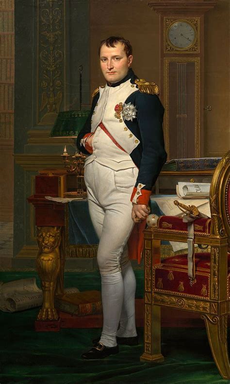 Ritratto dell'imperatore Napoleone nel suo studio, Jacques-Louis David