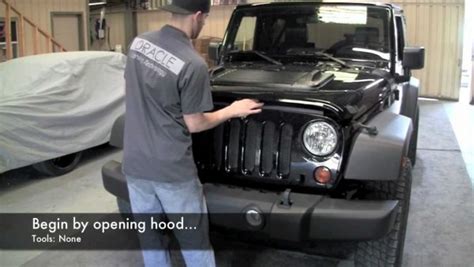 These led headlights are 5 times brighter than original stock headlights. Jeep Wrangler Jk Headlight And Fog Light Removal Guide Diy By - Car Wiring Diagram