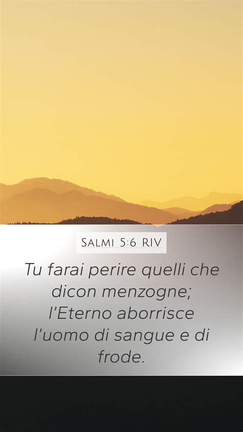 Salmi 5 6 RIV Mobile Phone Wallpaper Tu Farai Perire Quelli Che Dicon