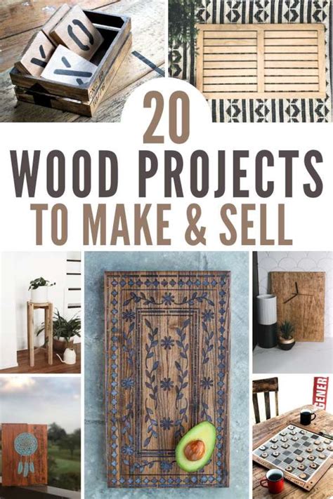 20 DIY Wood Projects To Make And Sell – Home and Garden