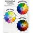 Color Wheel Tri Tone Sets Worksheets