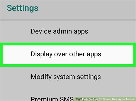 Follow following screen overlay settings for lg devices: Permit Drawing Over Other Apps Meaning In Hindi