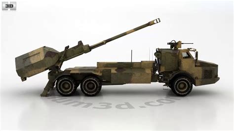 Archer Artillery System 3d Model By Youtube