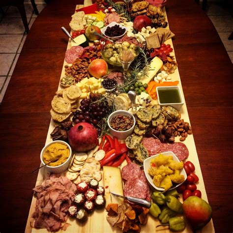 Love This Giant Antipasto Platter Cheese Board Grazing Table Grazing Board Idea From