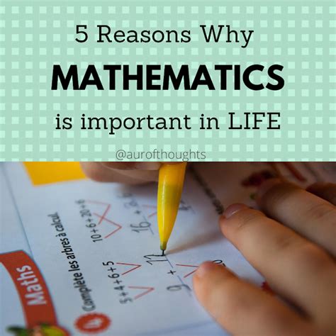 Aura Of Thoughts 5 Reasons Why Maths Is Important In Our Life