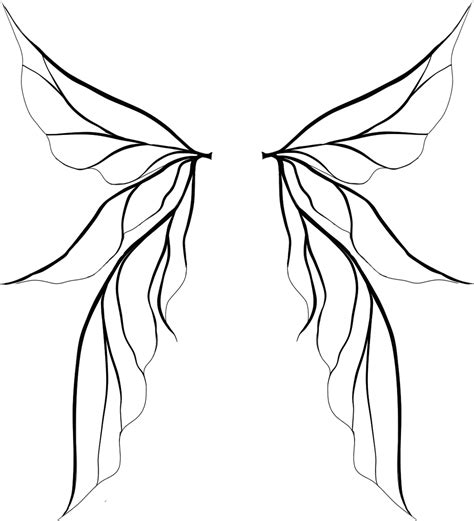 Fairy Wings Drawing Plain Clipart Panda Free Clipart Images Fairy