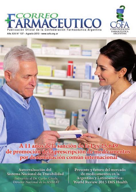 correo farmacéutico 137 by confederación farmacéutica argentina cofa issuu