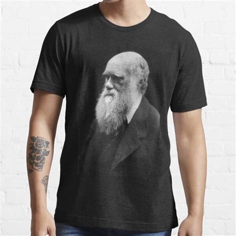 Darwin Portrait T Shirt For Sale By Godsautopsy Redbubble Charles