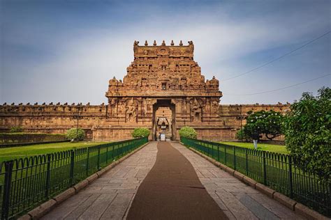 Tanjore Big Temple Or Brihadeshwara Temple Was Built By King Raja Raja