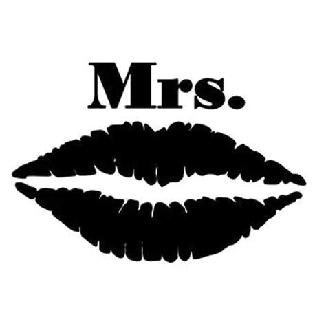 X Cm Mrs Sexy Lips Funny Vinyl Decal Car Sticker Car Styling