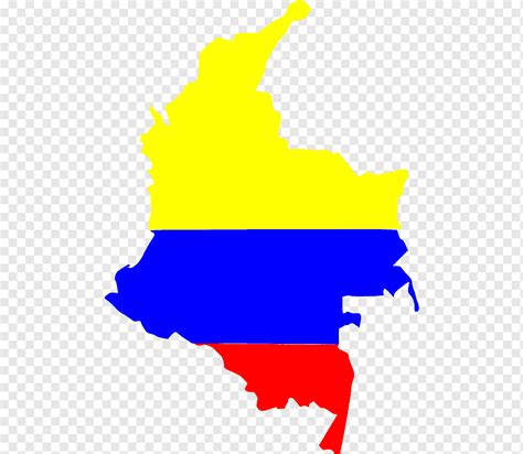 Bandera De Colombia Mapa Mapa Hoja Silueta Mapa Png Pngwing