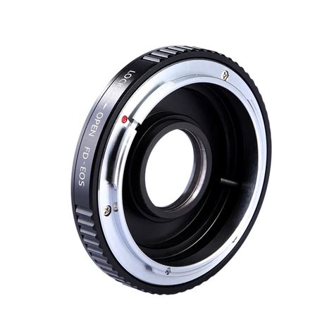 buy kandf m13131 canon fd lenses to canon eos ef lens mount adapter with optic glass campkins