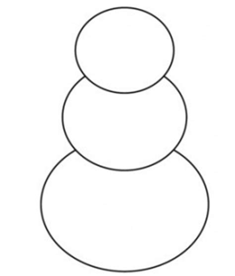 Use the black & white clipart as an applique pattern or coloring page, crafts or vinyl machines. Snowman Template | January | Pinterest
