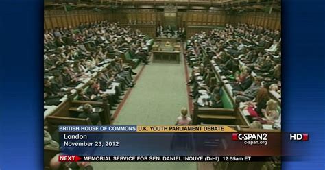 annual british youth parliament debate c