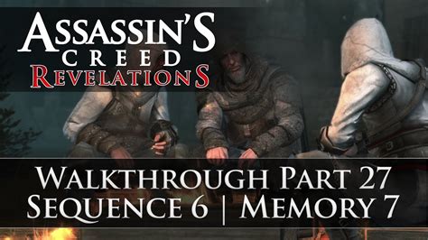 Assassins Creed Revelations 100 Sync Walkthrough Part 27 Sequence 6