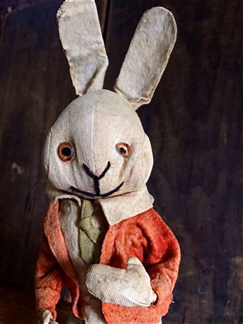 Old Stuffed Rabbit Etsy
